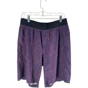 Lululemon Men’s Starry Night Purple T.H.E Short Linerless Training Shorts Size L